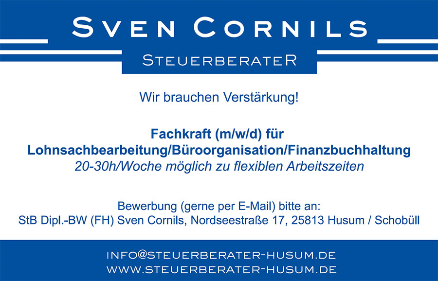 Ausbildung zum Steuerfachangestellten in Husum